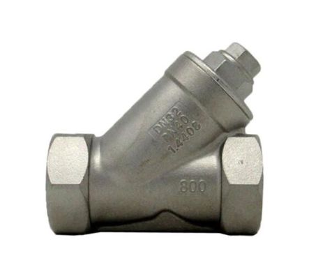 SS316 Y مصفاة A351 Gr.CF8M 1/2 &quot;800 # FNPT x FNPT مصفاة Y مترابطة