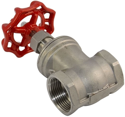 1-1 / 4 &quot;200PSI WOG صمام بوابة شديد التحمل NPT أنثى SS316 CF8M