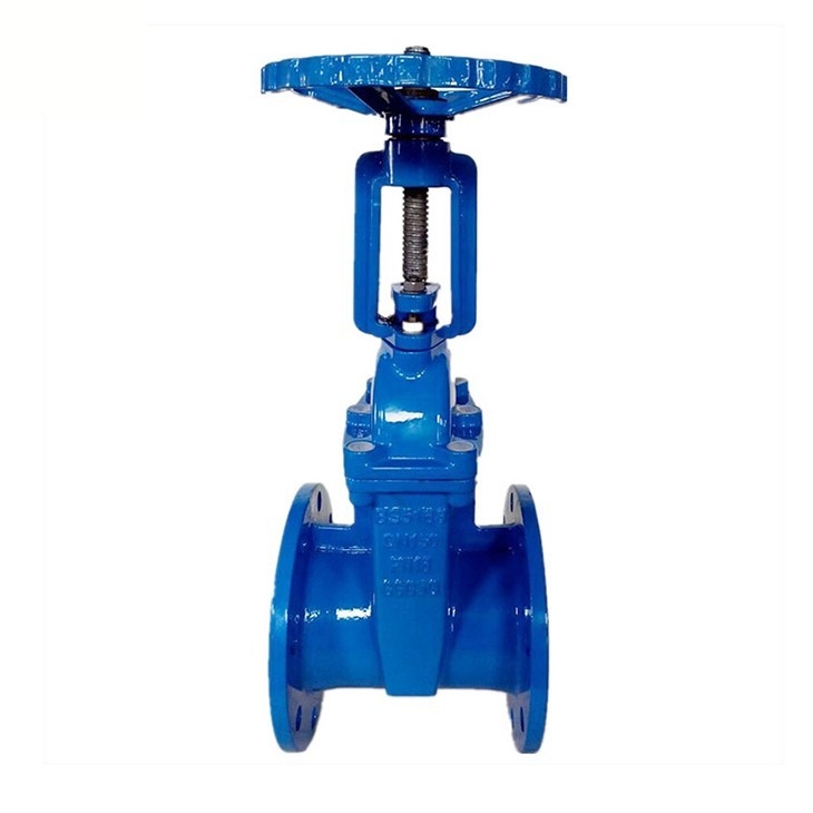 Astm A216 Wcb فئة 150 صمام بوابة فولاذي مصبوب Rf 1-24 "وجهاً لوجه Din3202 F5